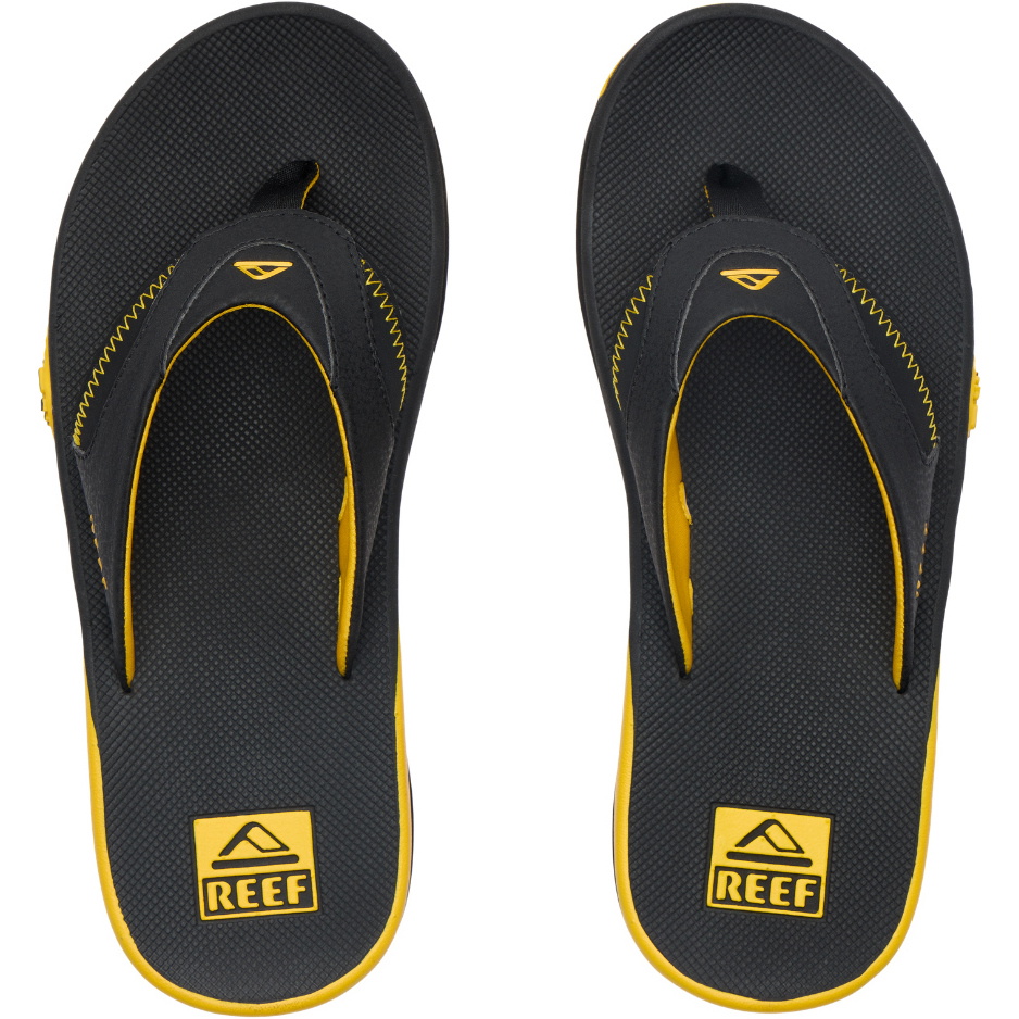 Reef S Herresandaler «Fanning» Til Førkampen, Modell CJ7225  Black / Gul